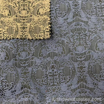 Jacquard in cotone poliestere bicolore